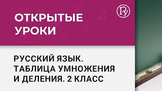 «Таблица умножения и деления. Решение задач». Открытый урок математики 2 класс #14