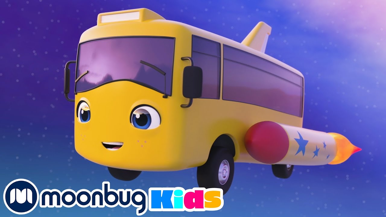Buster the Rocket Bus Goes Space Exploring | NEW | Go Buster | Cartoons ...