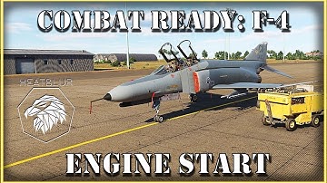 Engine Start and Take off | DCS World F-4 Phantom