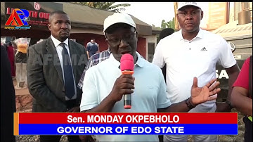 Okpebholo Assures Timely Delivery of Sapele Road Project, Inspects Flood Control Infrastructure