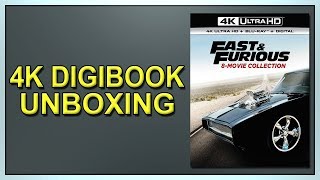 Fast & Furious: 8-Movie Collection 4K+2D Blu-ray Digibook Unboxing