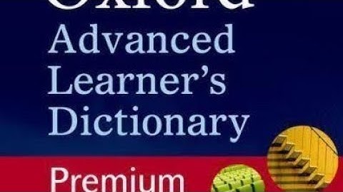 Oxford Advanced Learner