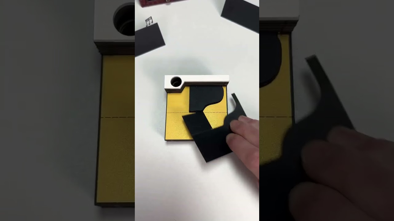 This Handcrafted Calendar Transforms Into a Beautiful Piano After the Year Ends!