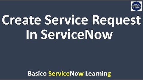 How to create Service Request Item in ServiceNow | Catalog Item Creation in  ServiceNow