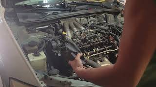 2000 Toyota Avalon valve cover gaskets and knock sensor replacement