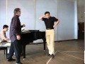 La fleur que tu m'avais jetée (The Flower Song) - Peter Mark Coaching at Beijing Opera