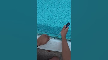 How to put an inground pool liner back into the liner track or coping. #ingroundpool #poolliner