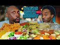 Tacos with hubby  mukbang  hubby edition