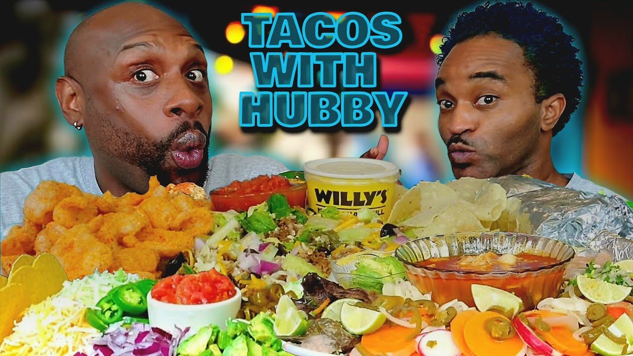 TACOS WITH HUBBY | MUKBANG | HUBBY EDITION