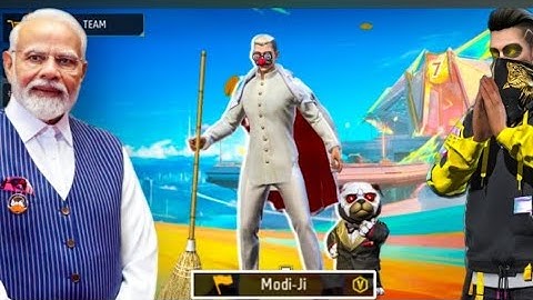 MODI JI & SATVIK PRANKED WITH "JOKER" 🤡 - Garena Free Fire