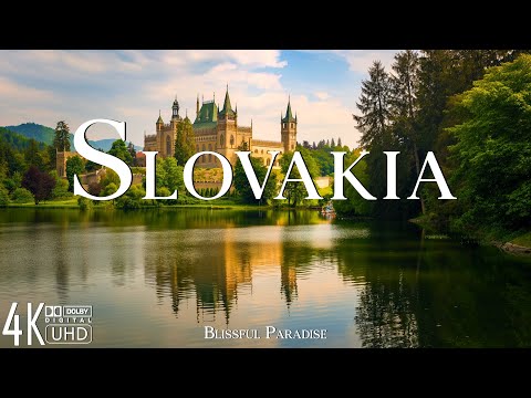 Видео: Словакия 4К - Расслабляющая музыка с красивым природным ландшафтом - Удивительная природа