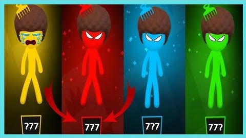 Stickman Party - Tournament Mode 1234 Player Random | Gameplay Walkthrough Part 55 MiniGames Update