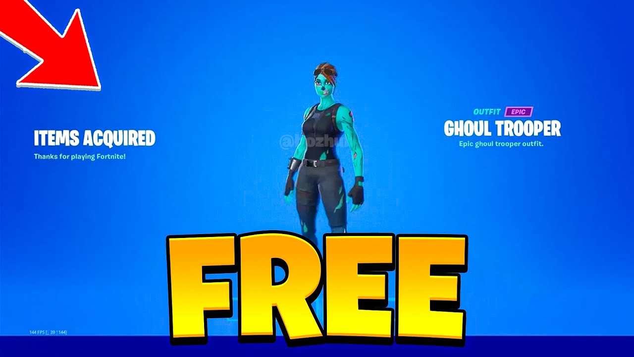 HOW TO GET THE GHOUL TROOPER FREE!