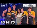 10.14 🔴 SWISS STAGE TONIGHT 🔴 Official #Worlds2025 COSTREAM // Full Mrs Chim Chim Stream VOD