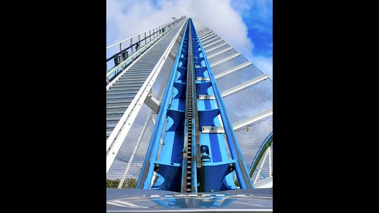 World’s TALLEST Lift Hill ⬆️ gigacoaster heights fear travel 