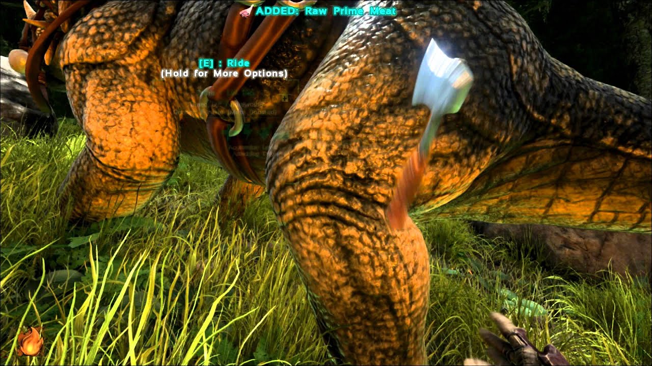 Ark Survival Evolved S1E6 - Taking on another Alpha Raptor, Alpha Carno ...
