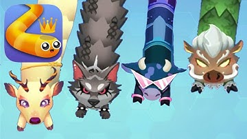 HOW TO UNLOCK ALL 4 snake.io Gods of Music snakes | The Dagda