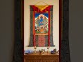 Akshobhya Buddha Thangka: Serene Altar Decor 💙✨ #shorts #thangka #akshobhya #lunziart