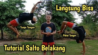 Tutorial Salto Belakang Satu Hari Langsung Bisa