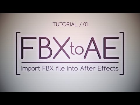 FBX to AE