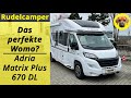 Wir sind begeistert adria matrix plus 670 dl 2022  das perfekte womo  roomtour  016