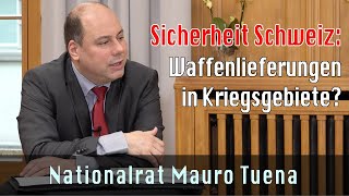 Mauro Tuena | Soll die Schweiz Panzer an die Ukraine liefern? Durch Ringtausch? | Zürich 21.06.2023