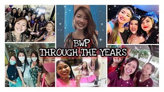 BWP through the years (4 years in public school and counting)