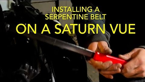 Showing what the other videos don’t... #saturnvue #howto #serpentinebelt #tools #viral #diy
