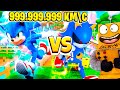 МЕТАЛЛИЧЕСКИЙ СОНИК ПРОТИВ СОНИКА В РОБЛОКС! НУБ И ПРО ВИДЕО ROBLOX Sonic Speed Simulator