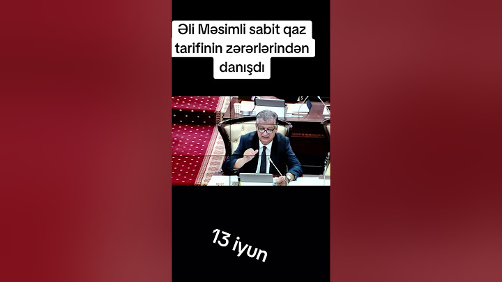Milli məclisdə sabit qaz tarifi məsələsinə etiraz