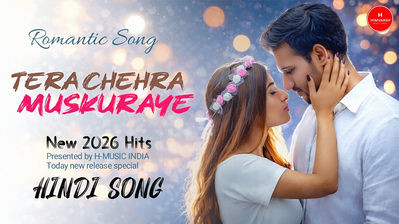 New Song Hindi | Tera Chehra Muskuraye | New Romantic Hindi Song 2026 | Love Melody | H Music India