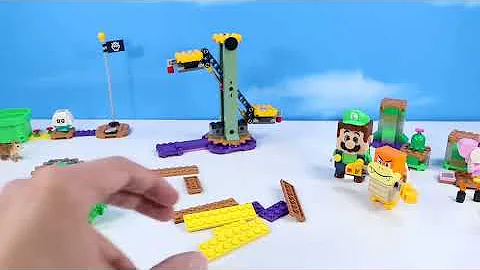 LEGO Super Mario Adventures with Luigi Starter Course Build Review