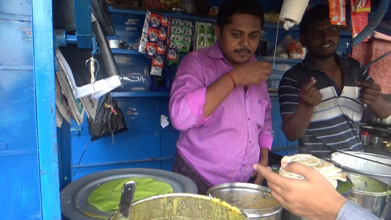 Morning Street Food Chennai - Opposite Egg More Railway Station | Indian Food Loves You