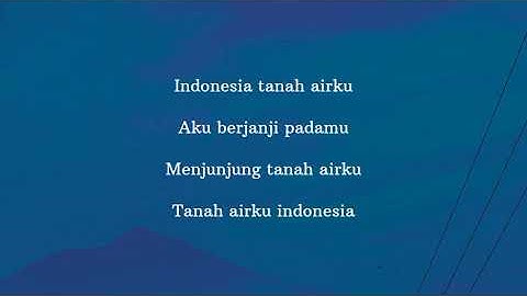 Dari Sabang Sampai Merauke - Shanna Shannon (lirik video)