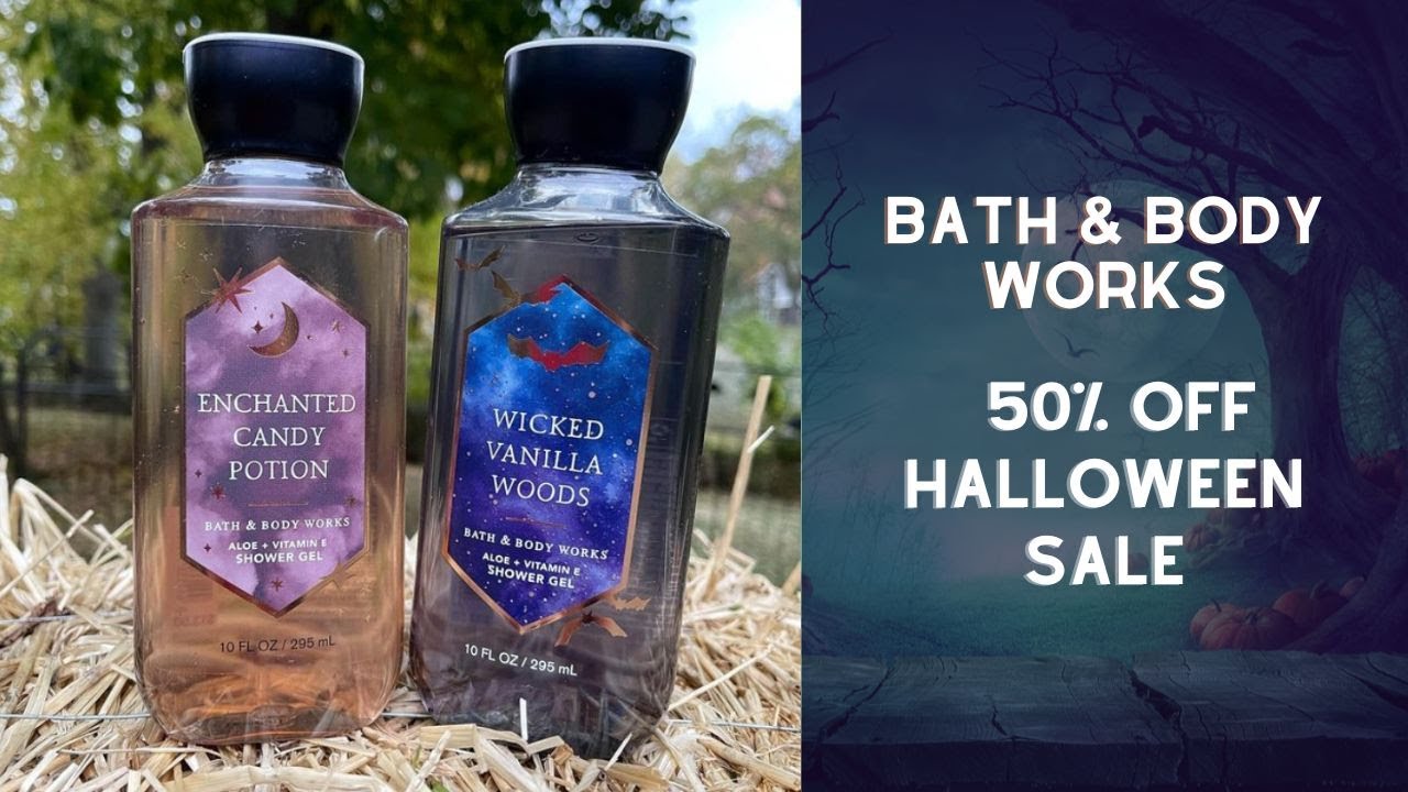 Bath & Body Works 50% OFF HALLOWEEN SALE - YouTube