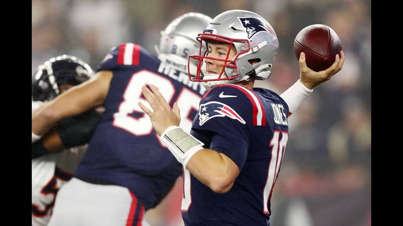 Mac Jones - Every Completed Pass - New England Patriots vs Chicago Bears - NFL Week 7 2022