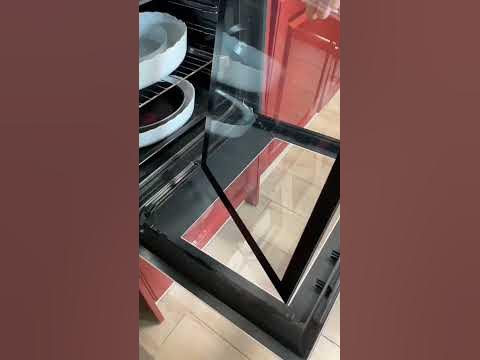 Самый простой способ ,помыть стекло духовки - YouTube