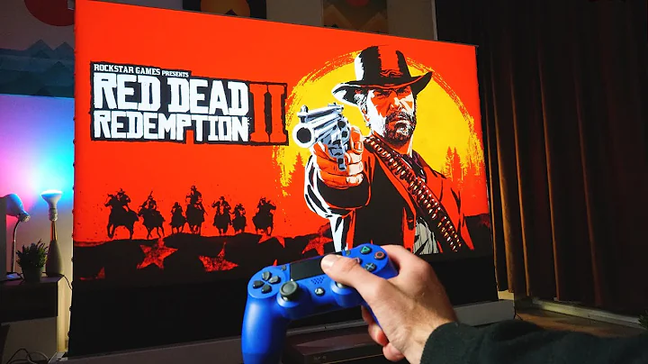 Testing PS4 Games On 100 Inch Screen -GTA 5, FIFA 21, Red Dead 2, NFS, POV Gameplay Test