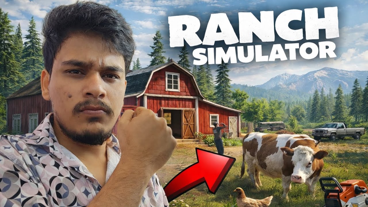 தமிழ்-🔥பண்ணையத்தார் RANCH SIMULATOR Gameplay Co-op ( 2 Players ) Simulator Game Live 🔴 Demon Live