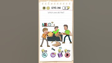 brain test level 298 Which one did this ?