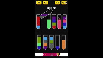 Water Sort Puzzle Level 512