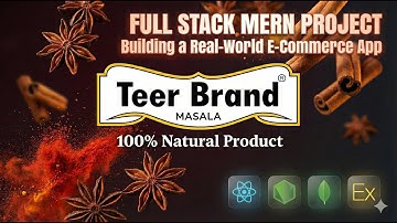 Teer Brand: A Real World Full Stack E-commerce Project (MERN Stack)