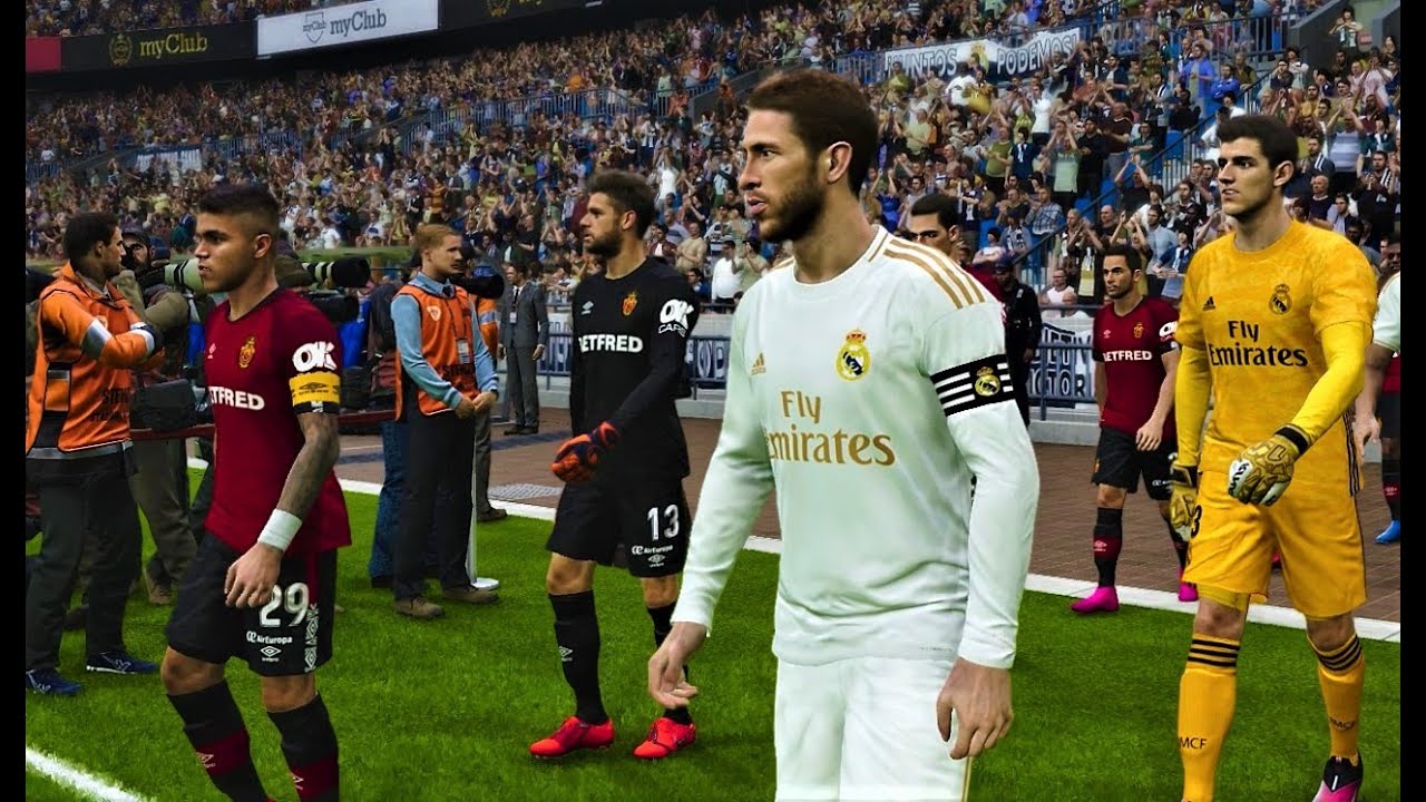PES 2020 / Реал Мадрид - Мальорка / Геймплей ПК