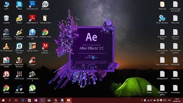 Change Language After Effects cc