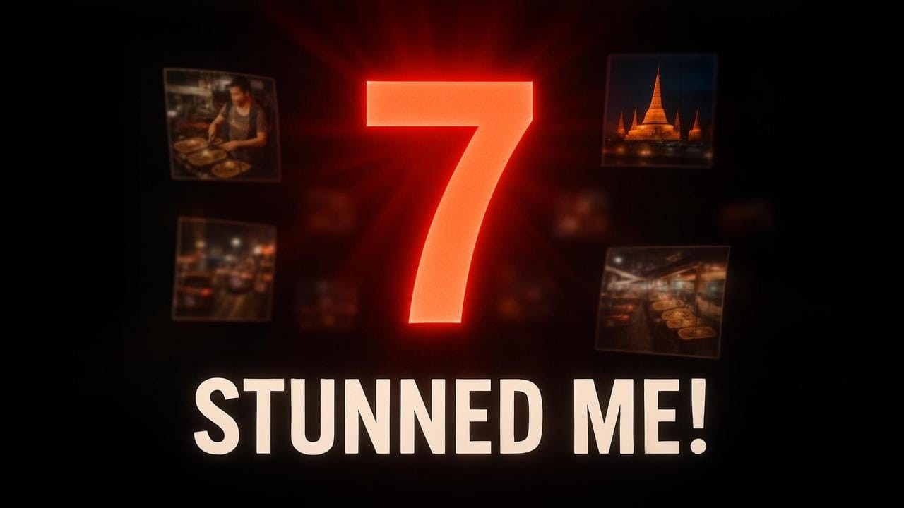 Bangkok Is Not What You Expect: 11 Culture Shocks in 24 Hours