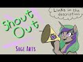 Shoutouts - Sage Art