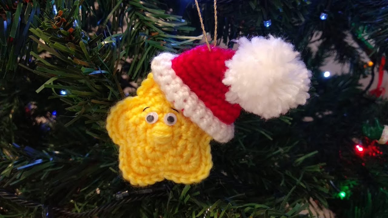 Stella Natale Uncinetto Amigurumi Tutorial 🌟 Christmas Star Crochet -  Estrella Navidad Crochet - YouTube
