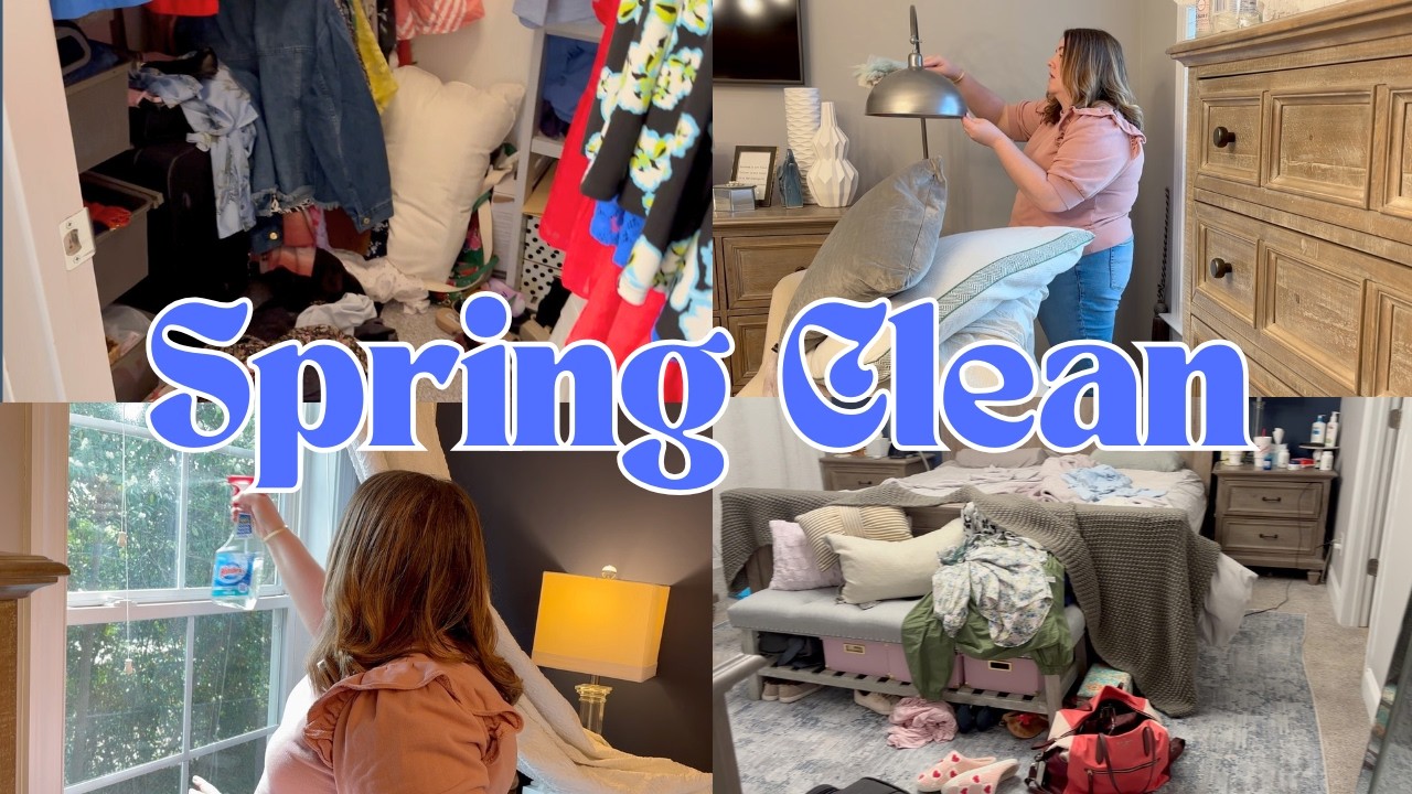 My Bedroom Was Due for a DEEP Clean! 🌸 Spring Clean With Me 2026