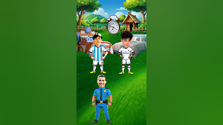 Chi ha fatto la pipì e la cacca nel letto? Ronaldo contro Messi cono Thiago#shorts #cartoon #italy