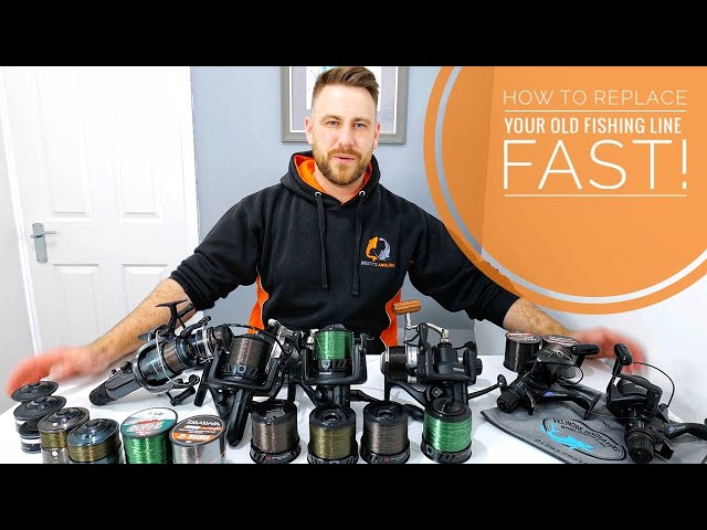 How To Strip Line Off Fishing Reels FAST  LOAD UP a Spool with New Line  Perfectly Every Time! 